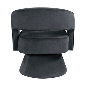 Velvet Swivel Chair
