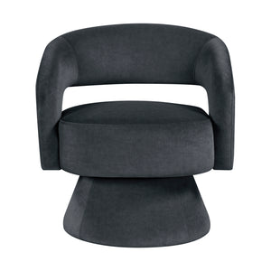 Velvet Swivel Chair