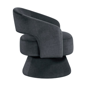 Velvet Swivel Chair