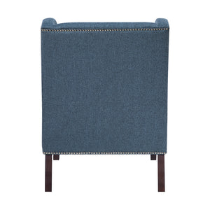 Textured Fabric Accent Chair