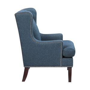 Textured Fabric Accent Chair