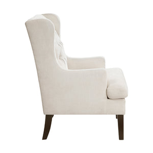 Textured Fabric Accent Chair