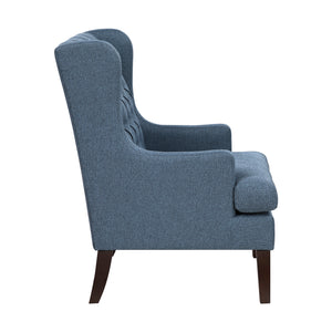 Textured Fabric Accent Chair