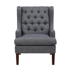 Textured Fabric Accent Chair