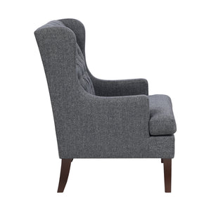 Textured Fabric Accent Chair