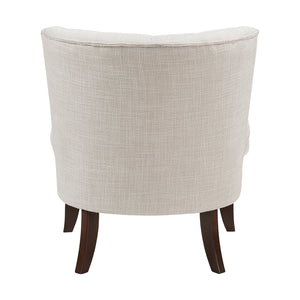 Textured Fabric Accent Chair