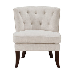 Textured Fabric Accent Chair