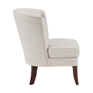 Textured Fabric Accent Chair