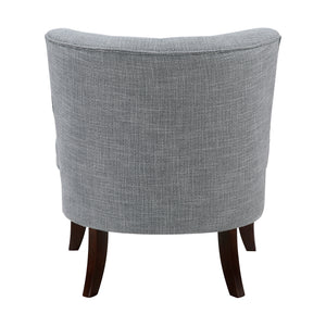 Textured Fabric Accent Chair