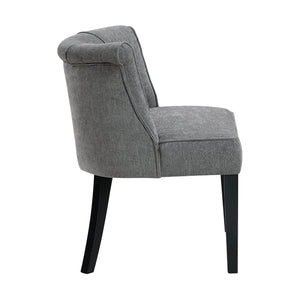 Textured Fabric Accent Chair