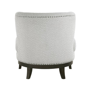Boucle Fabric Accent Chair