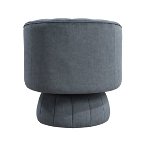 Velvet Fabric Swivel Chair