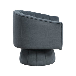 Velvet Fabric Swivel Chair