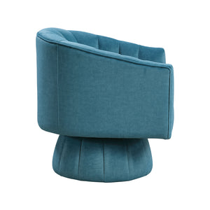 Velvet Fabric Swivel Chair
