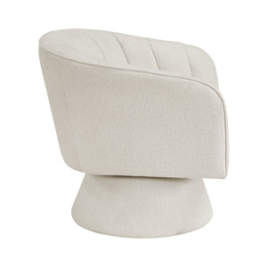 Boucle Fabric Accent Chair