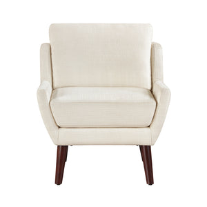 Chenille Fabric Accent Chair