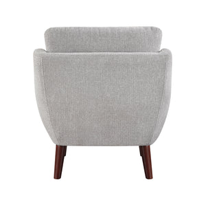 Chenille Fabric Accent Chair