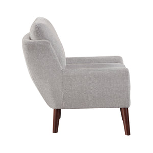 Chenille Fabric Accent Chair