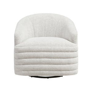 Chenille Fabric Swivel Chair