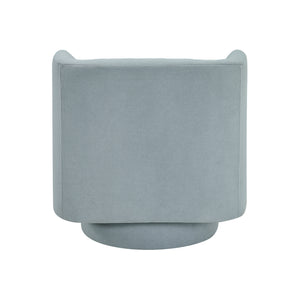 Textured Fabric Swivel Chair