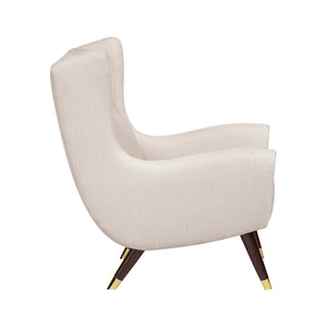 Textured Fabric Accent Chair