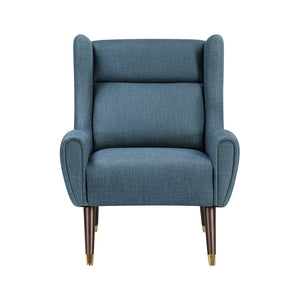 Textured Fabric Accent Chair