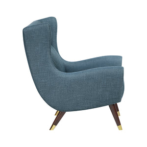 Textured Fabric Accent Chair
