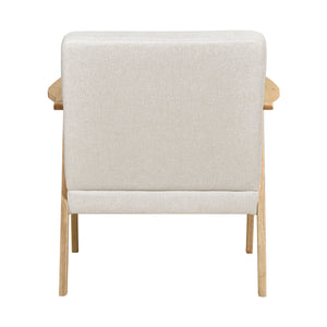 Textured Fabric Accent Chair