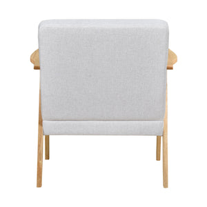 Textured Fabric Accent Chair