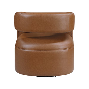Faux Leather Swivel Chair