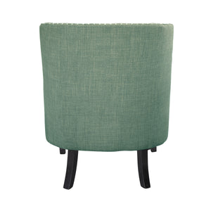 Chenille Fabric Accent Chair