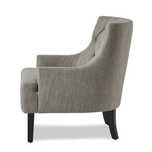 Chenille Fabric Accent Chair