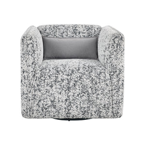 Jacquard Fabric Swivel Chair