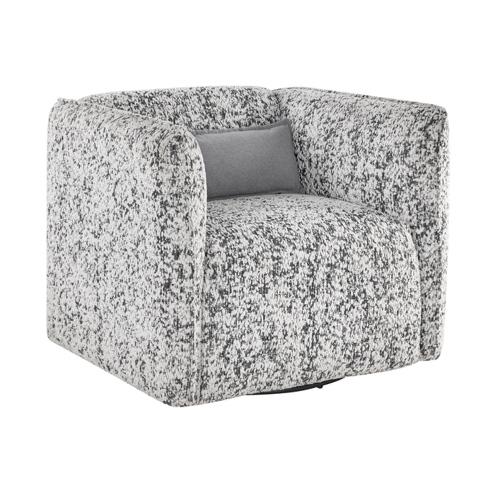 Jacquard Fabric Swivel Chair