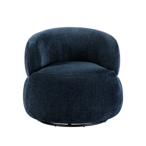 Chenille Fabric Swivel Chair