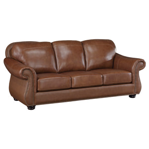 Leather Match Living Room Sofa