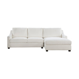 2-Piece Sectional Sofa with Right Chaise