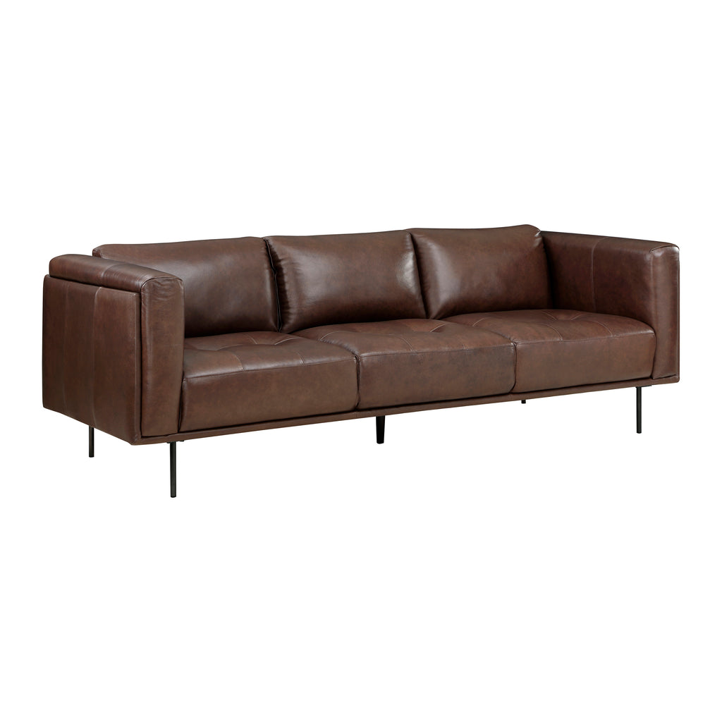 Leather Match Living Room Sofa