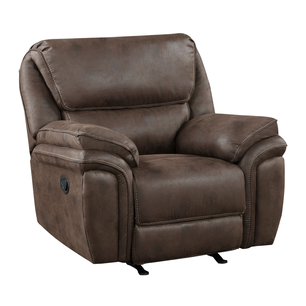 Mircofiber Manual Rocker Reclining Chair