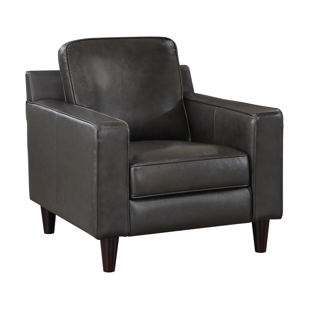 Leather Match Living Room Chair