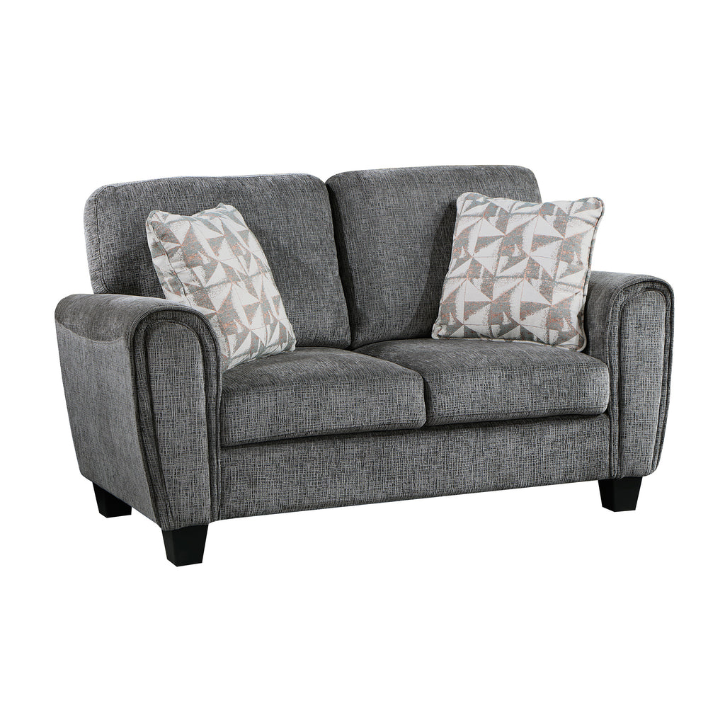 Chenille Living Room Loveseat