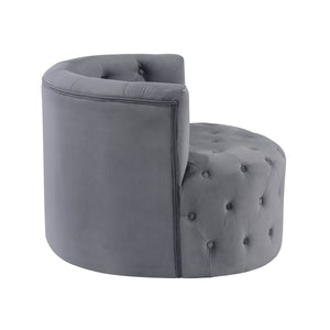 Velvet Swivel Chair