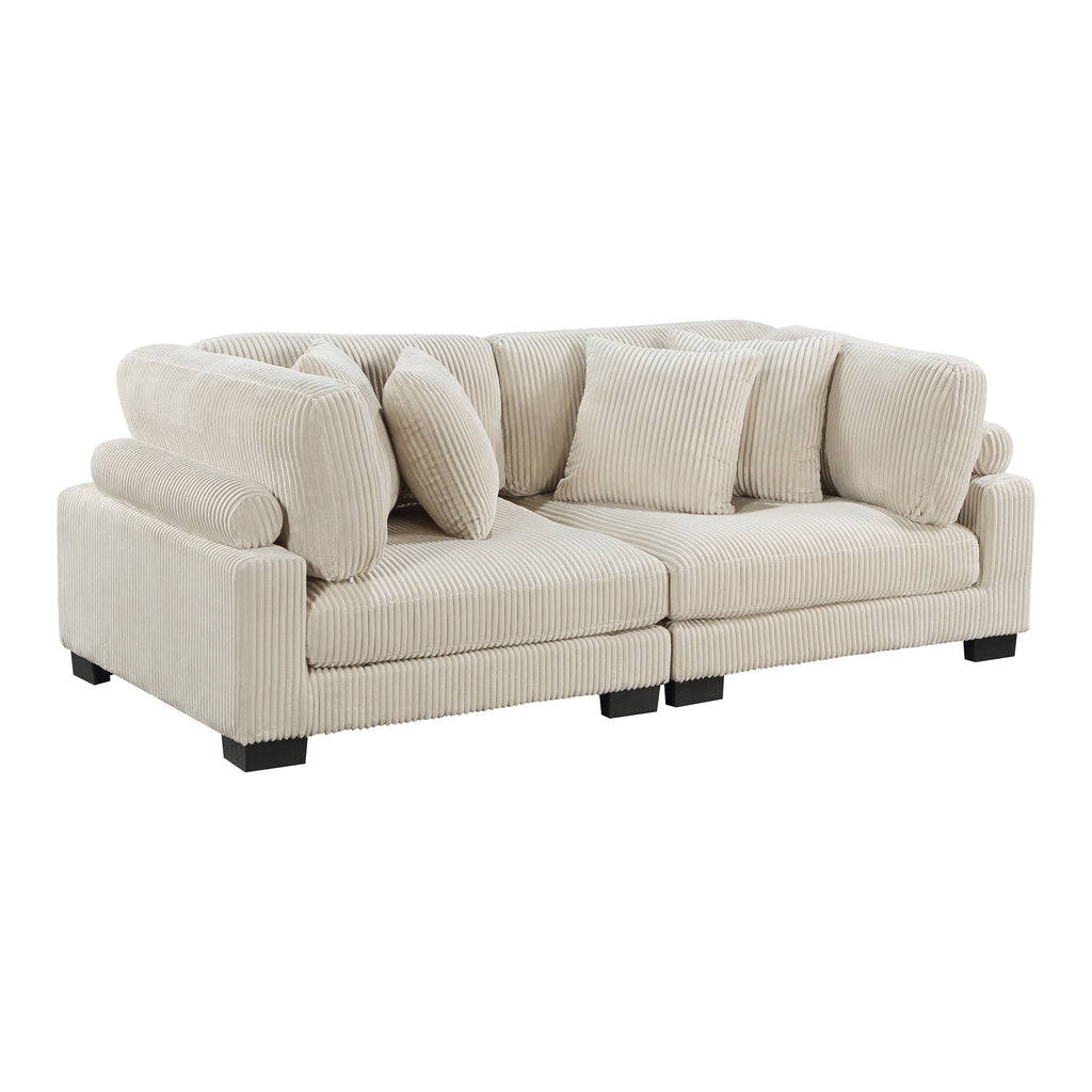 Modular Sectional Sofa, 2-Seater