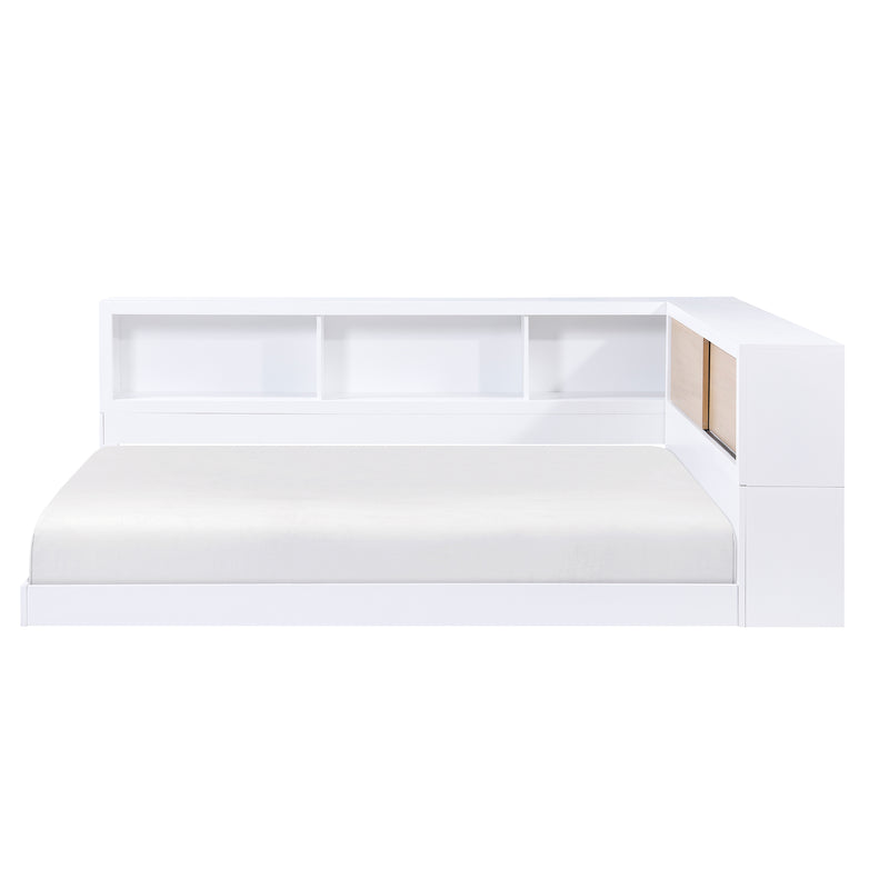 Bookcase Corner Bed, Full – Lexicon Home