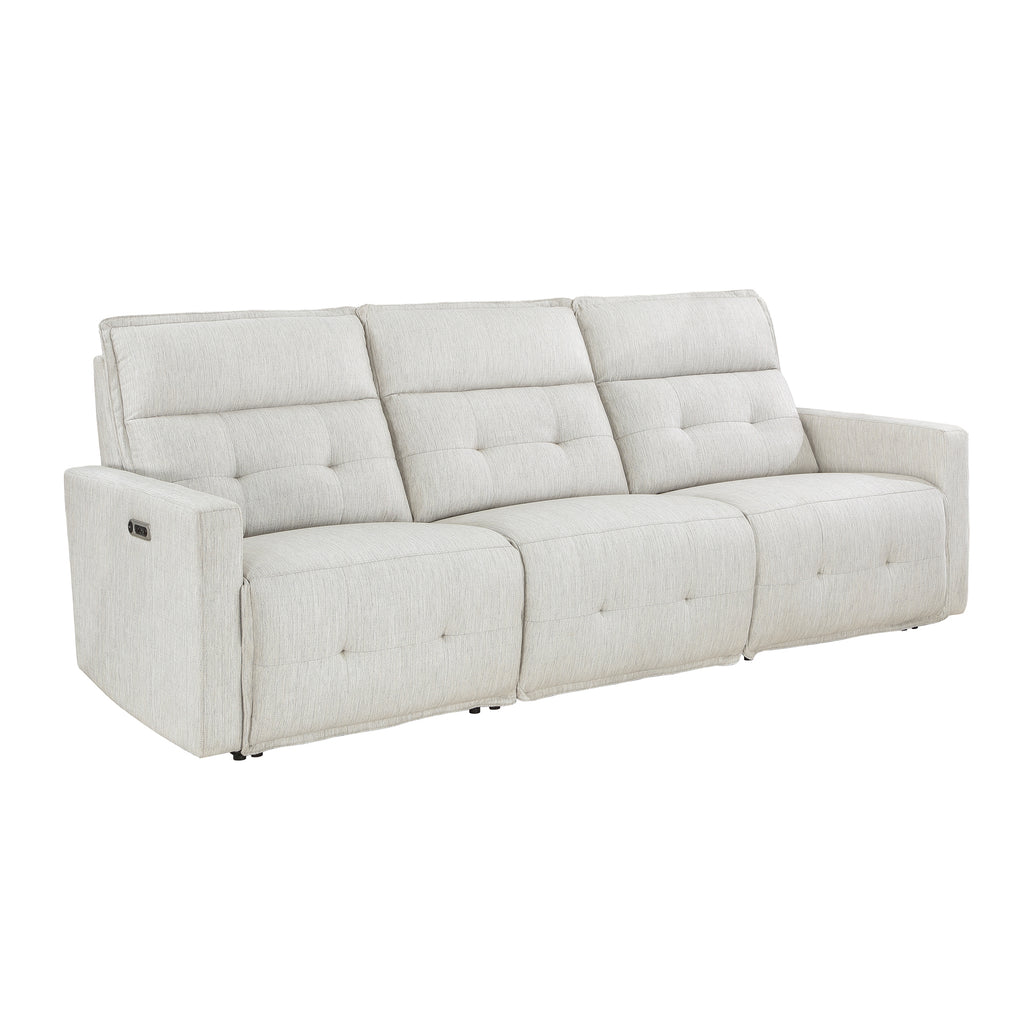 Wall-Hugger Power Double Reclining Sofa