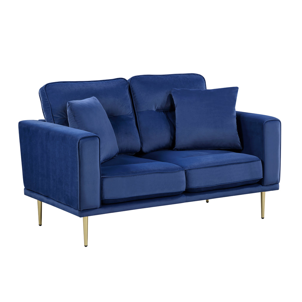Velvet Living Room Loveseat