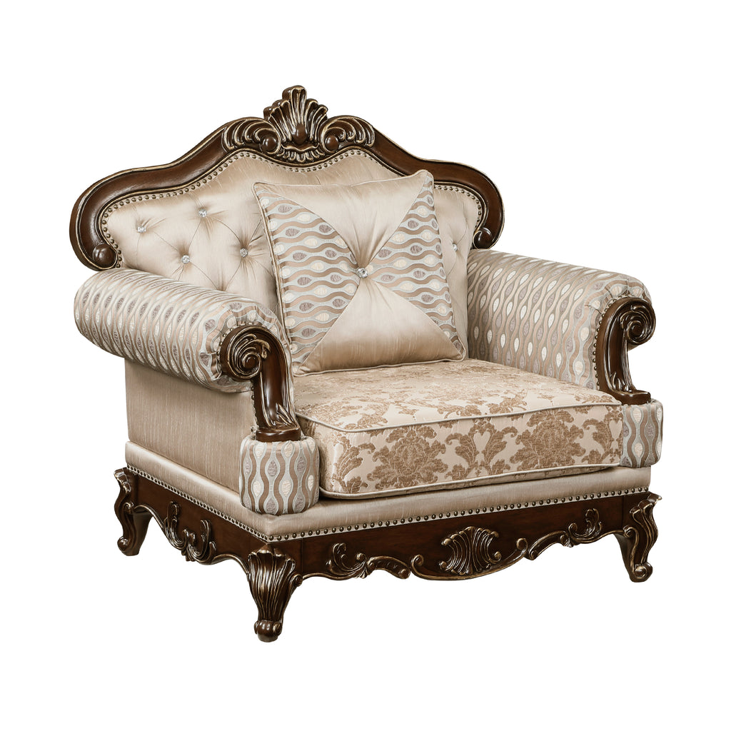 Chenille Living Room Chair