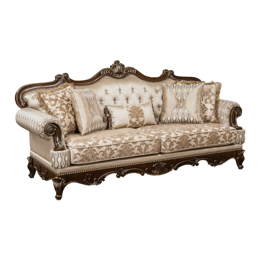 Chenille Living Room Sofa