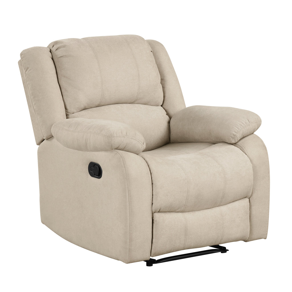 Textured Fabric Manual Reclining Chair