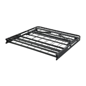 Foldable Metal Platform Bed Frame, Twin